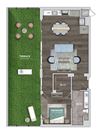 A13 1 Bedroom Floor Plan